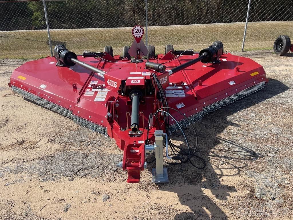 Bush Hog 4115R 베일 분쇄기, 절단기 및 언롤러