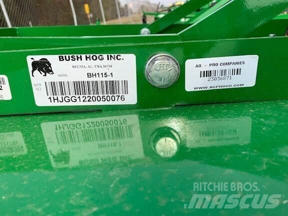 Bush Hog BH115 베일 분쇄기, 절단기 및 언롤러