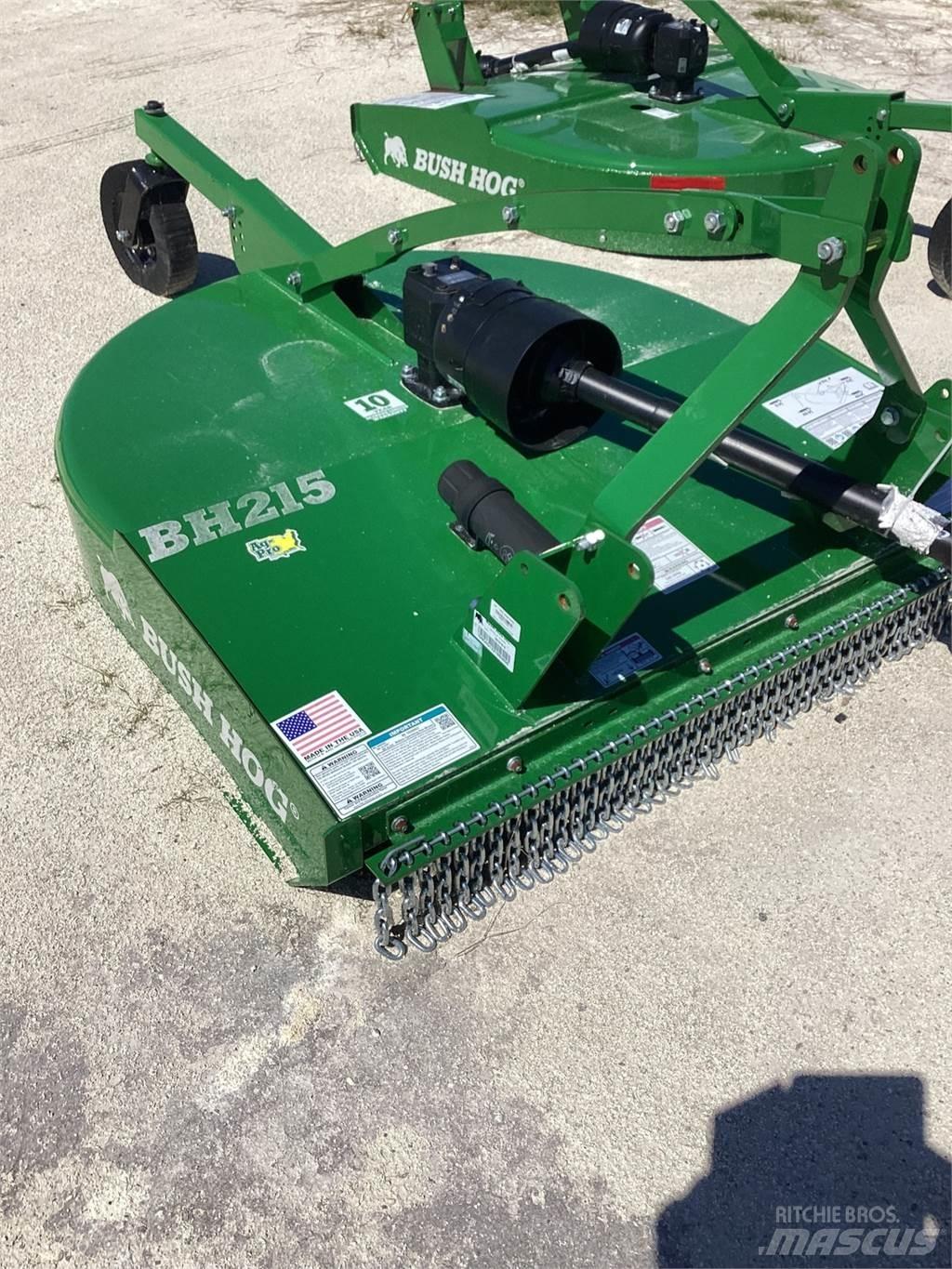 Bush Hog BH215 베일 분쇄기, 절단기 및 언롤러