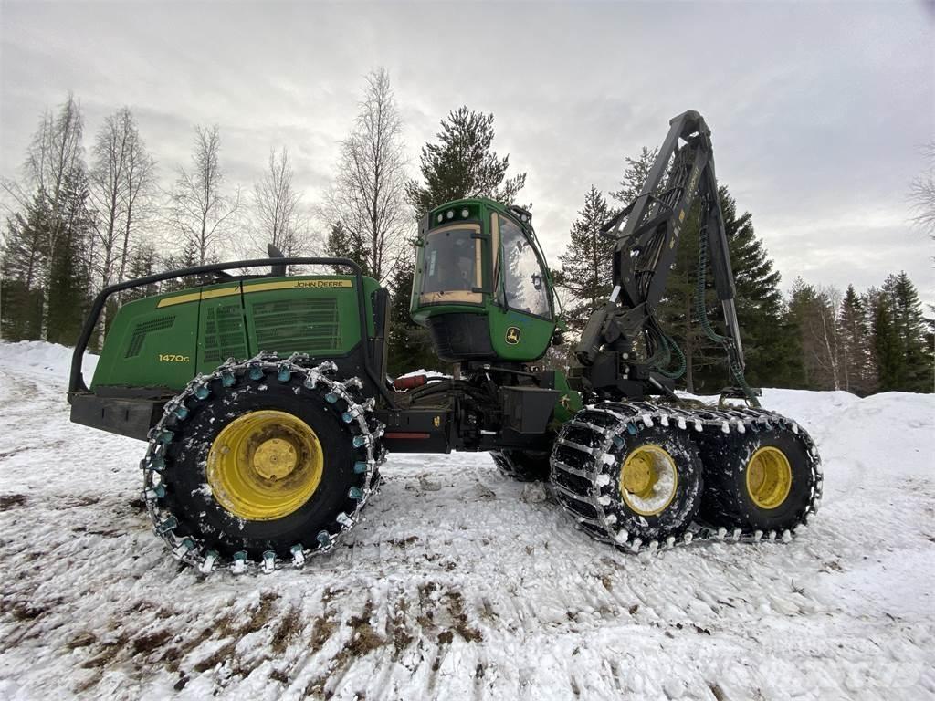 John Deere 1470G 원목 하베스터