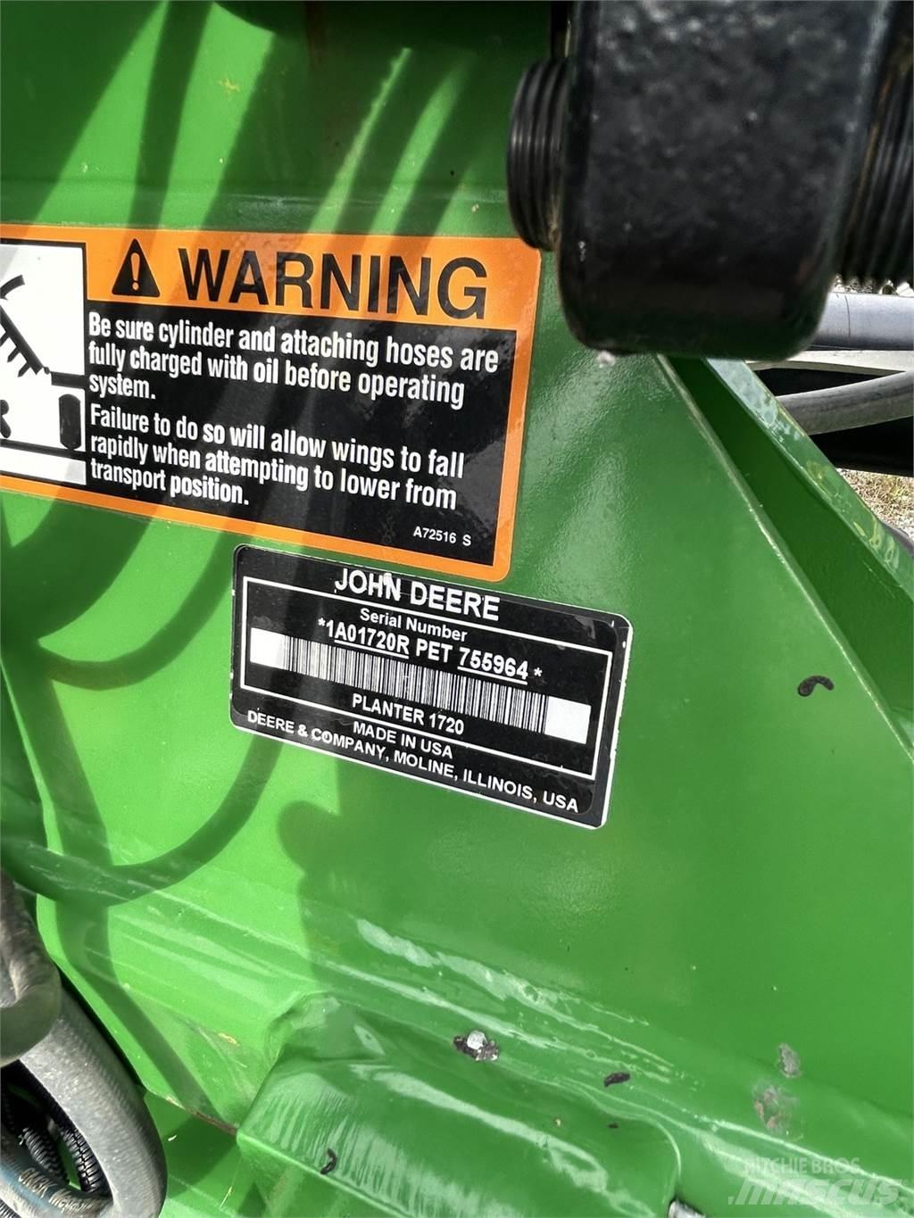 John Deere 1720 파종기