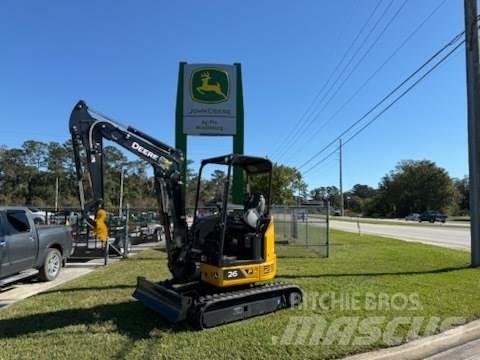 John Deere 26 P 소형 굴삭기 7톤 미만