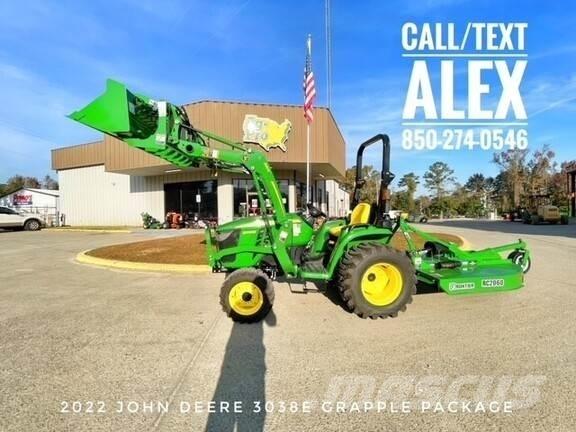 John Deere 3038E 소형 트랙터