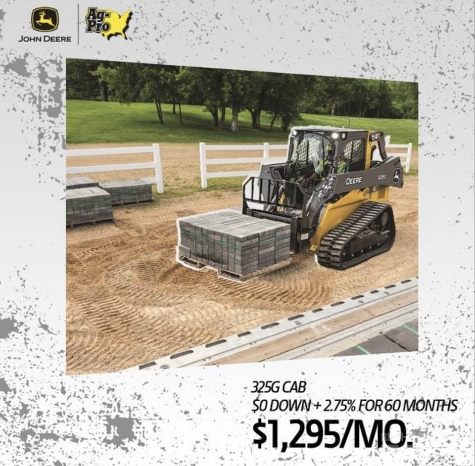 John Deere 325G 미니 로더