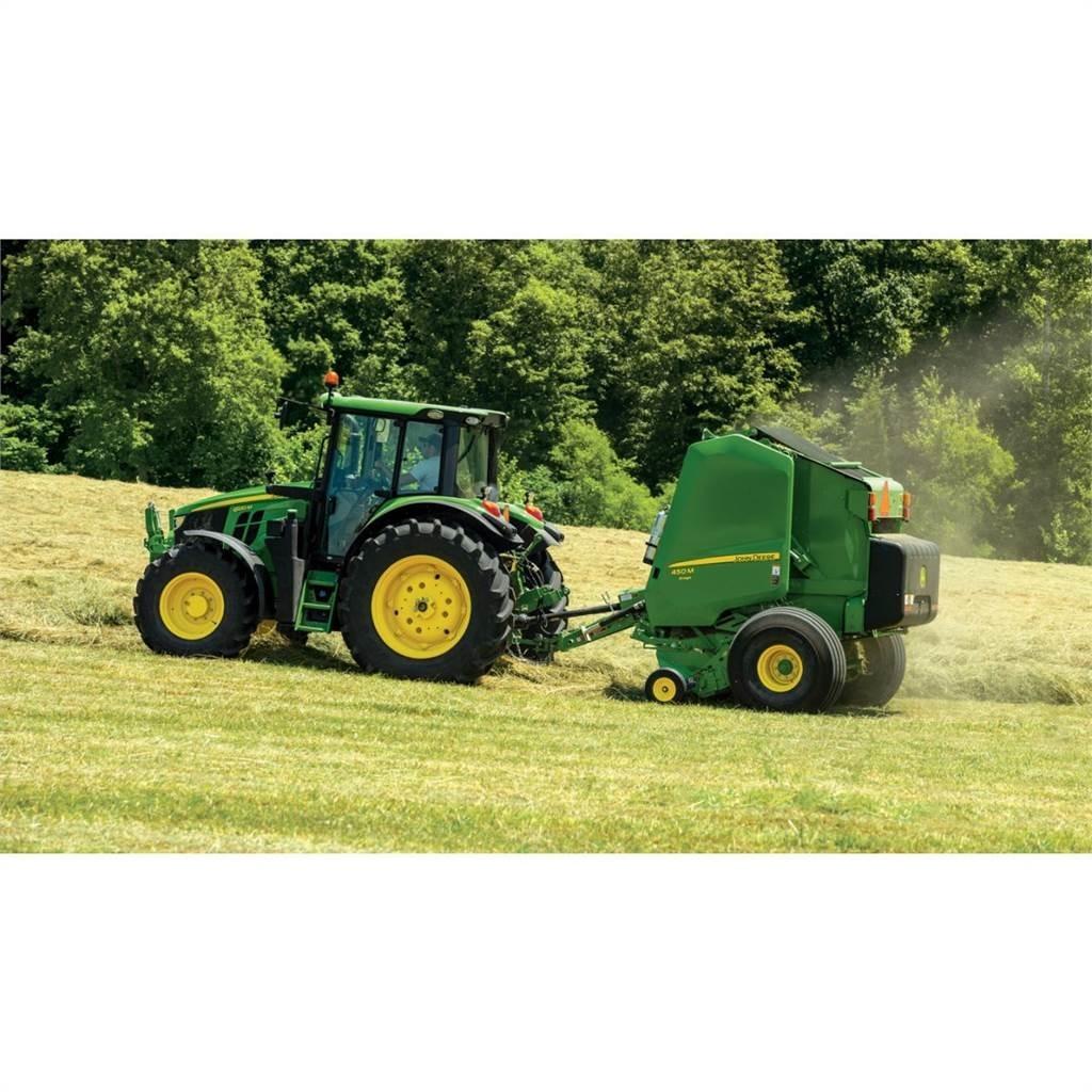 John Deere 450M 원형 곤포기