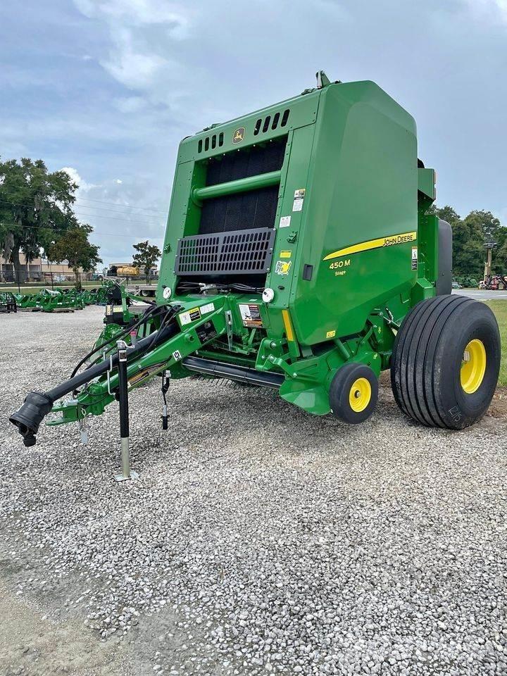 John Deere 450M 원형 곤포기