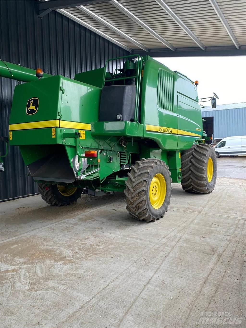 John Deere C670 콤바인 수확기