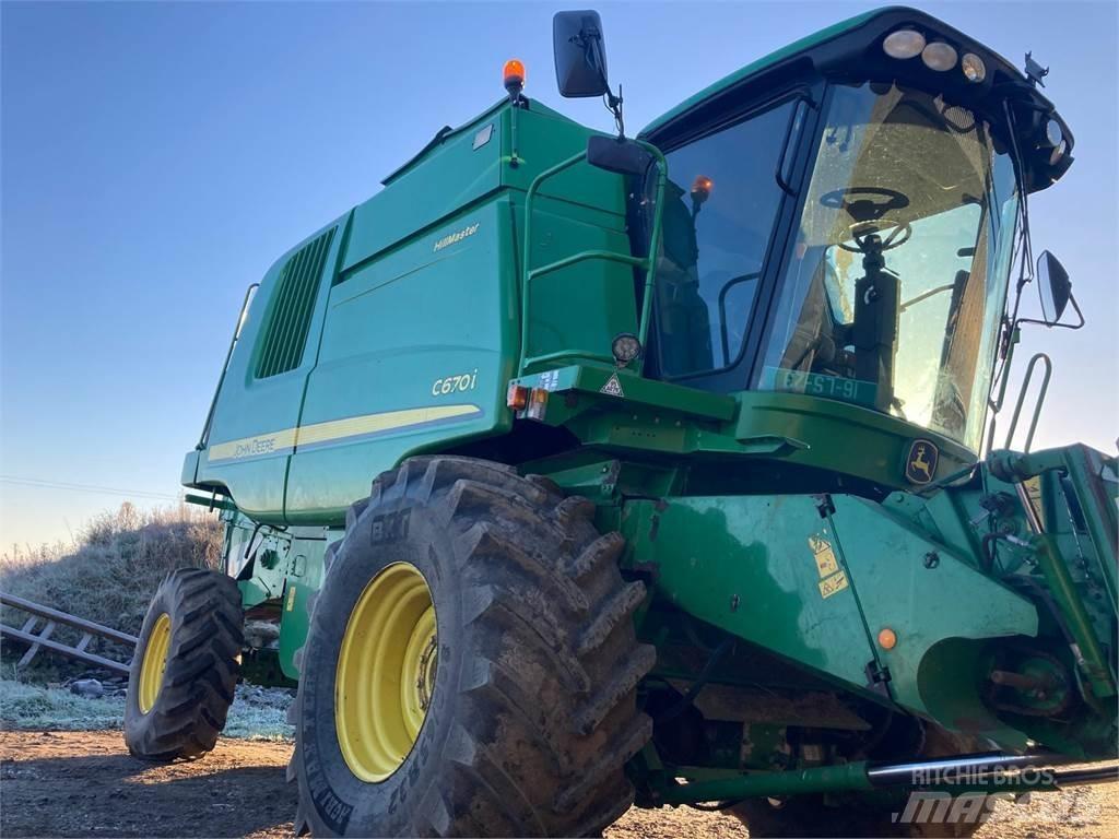 John Deere C670 콤바인 수확기