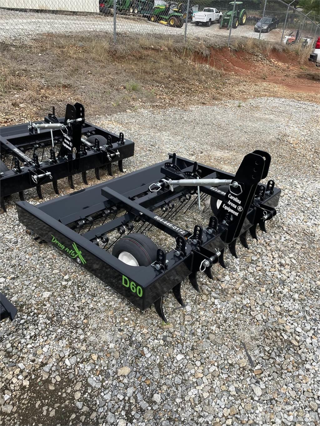 John Deere D60 필드 드래그