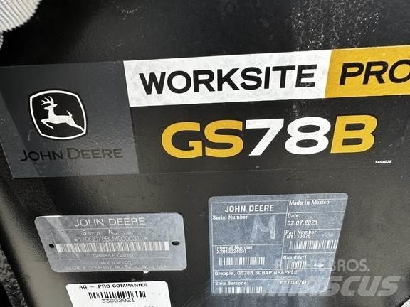 John Deere GS78B 집게