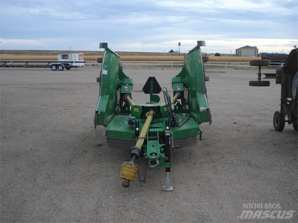 John Deere R15 베일 분쇄기, 절단기 및 언롤러