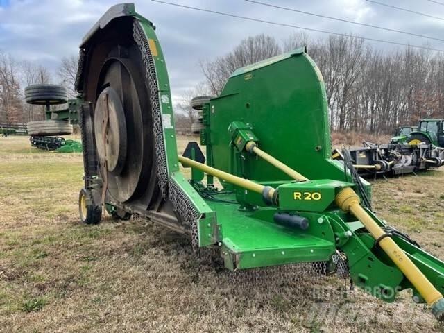 John Deere R20 베일 분쇄기, 절단기 및 언롤러
