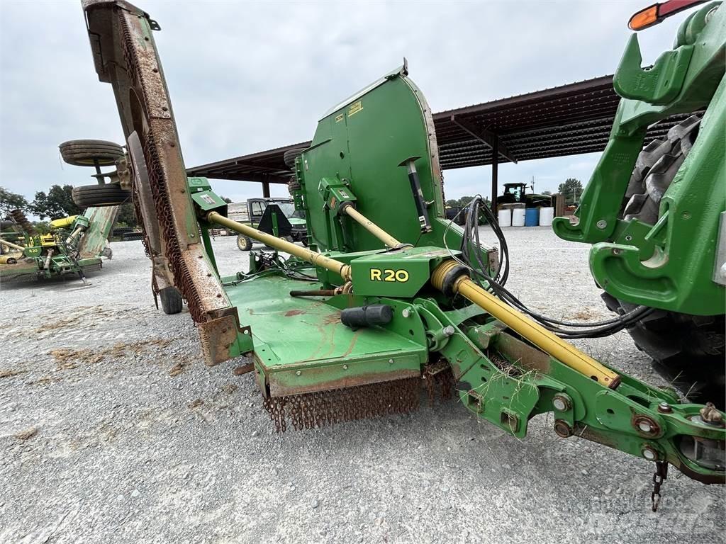 John Deere r20 베일 분쇄기, 절단기 및 언롤러