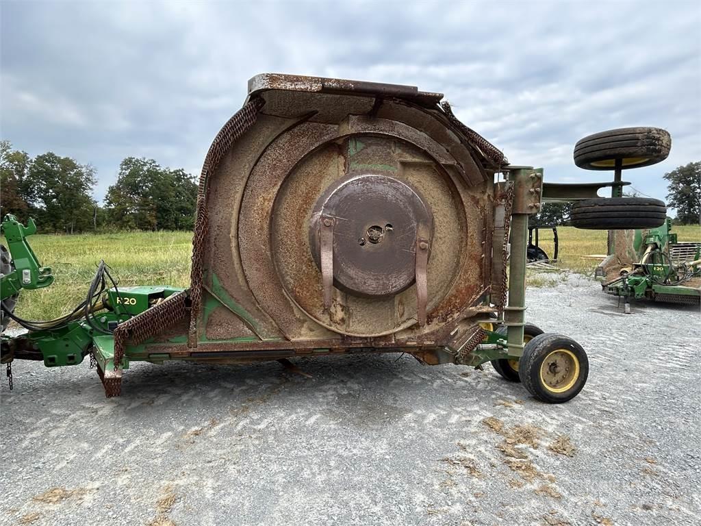 John Deere r20 베일 분쇄기, 절단기 및 언롤러