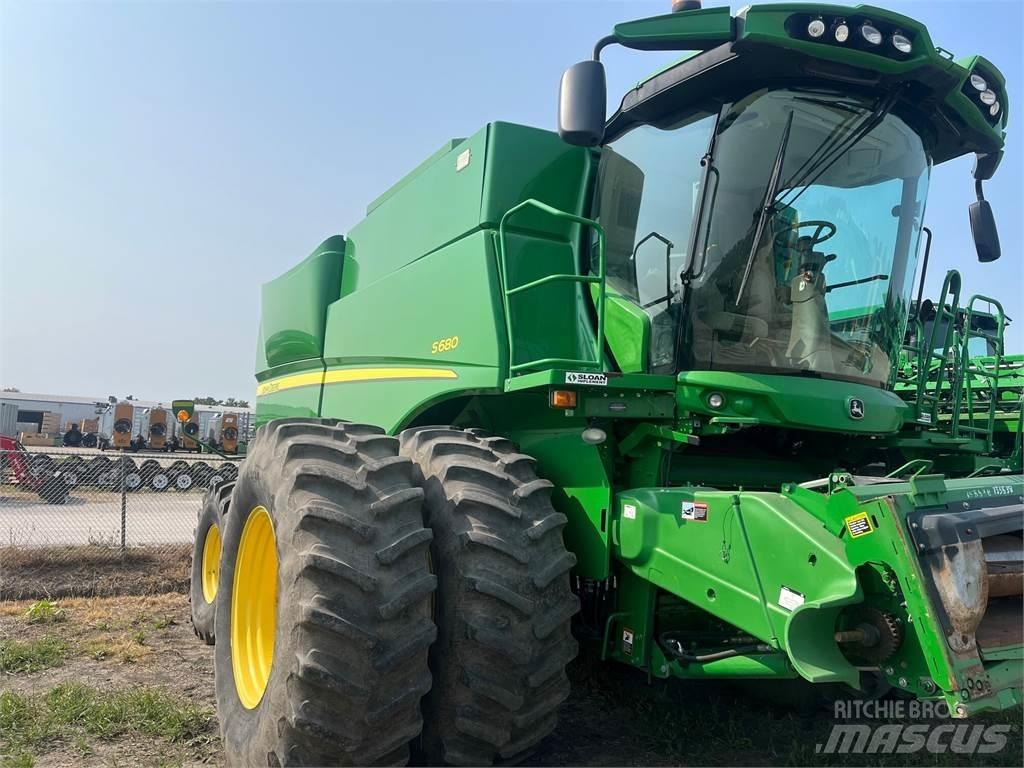 John Deere S680 콤바인 수확기
