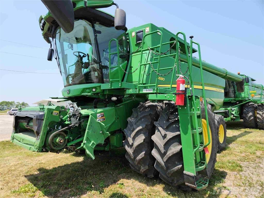 John Deere S680 콤바인 수확기