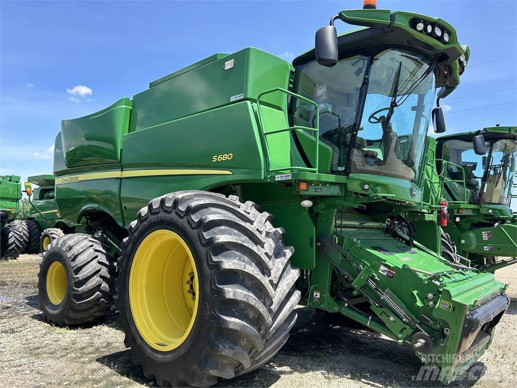 John Deere S680 콤바인 수확기