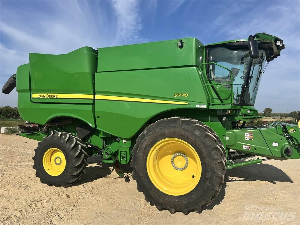 John Deere S770 콤바인 수확기