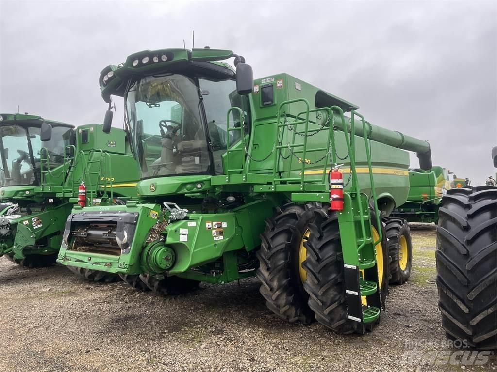 John Deere S770 콤바인 수확기