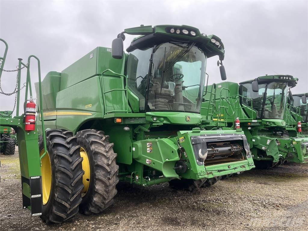 John Deere S770 콤바인 수확기