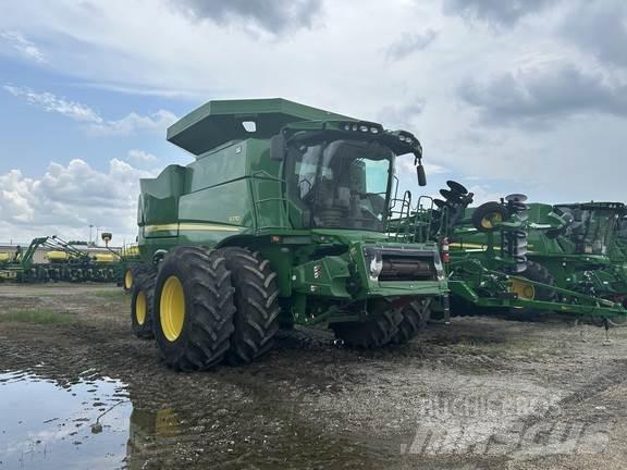 John Deere S770 콤바인 수확기