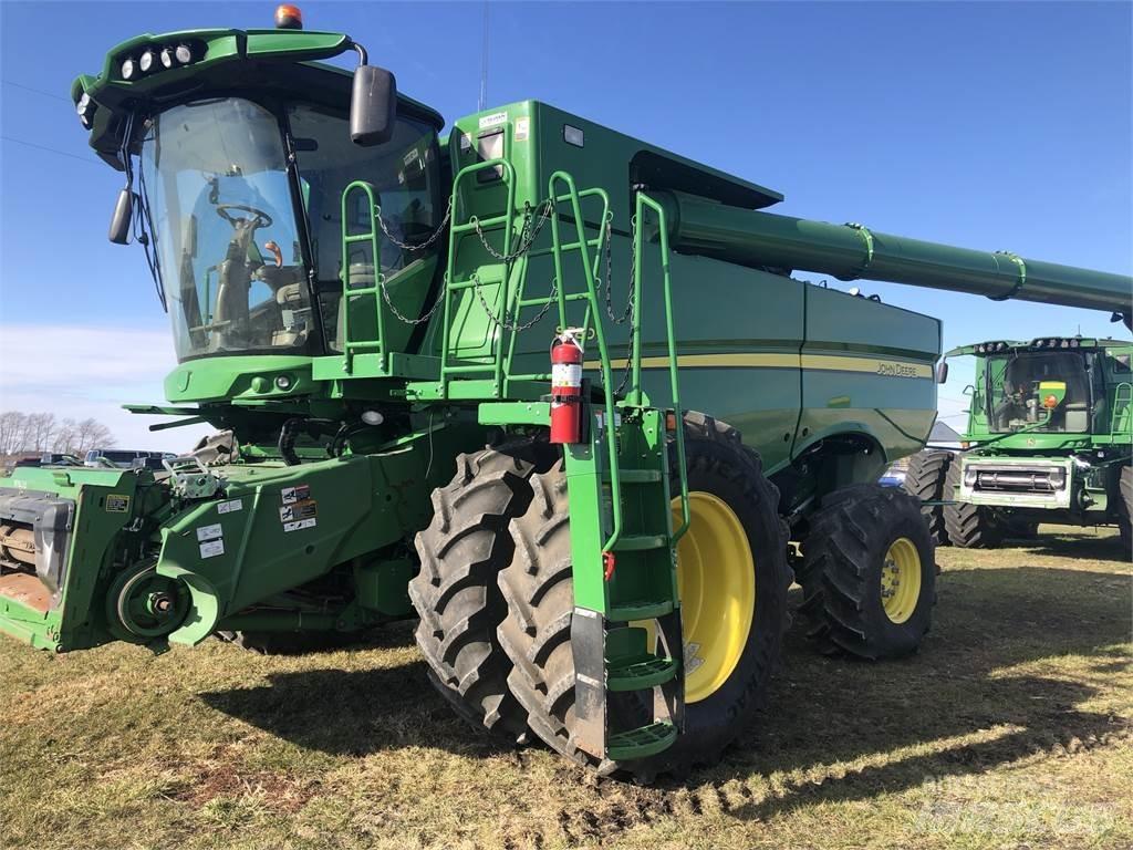 John Deere S780 콤바인 수확기