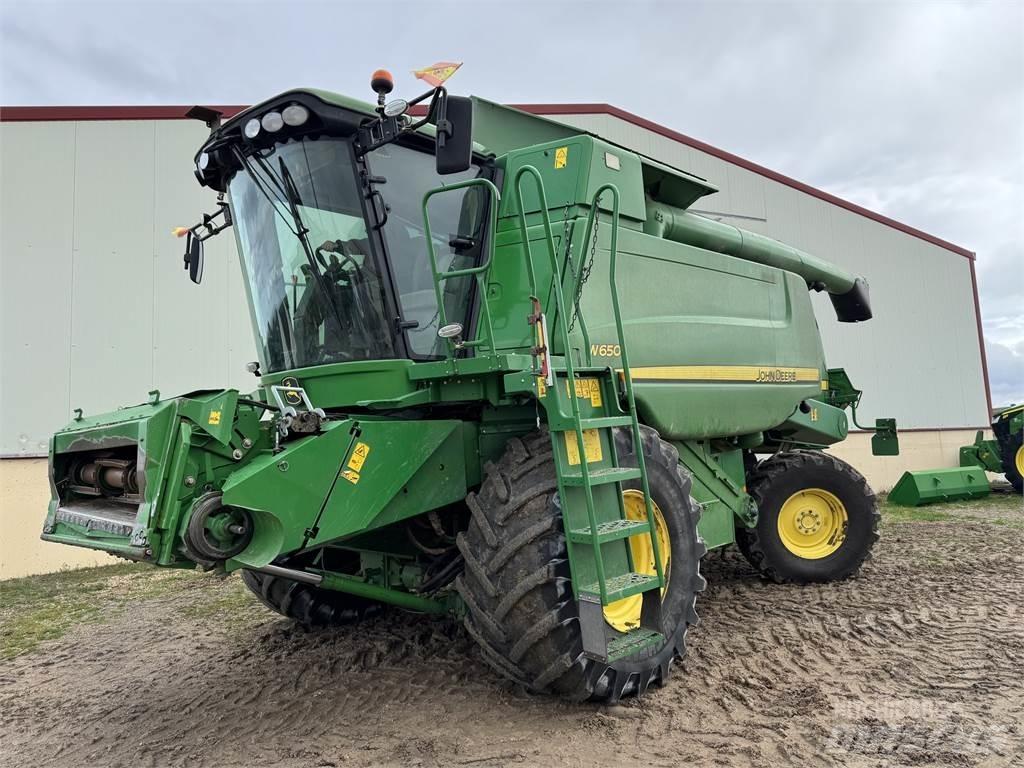 John Deere W650 콤바인 수확기