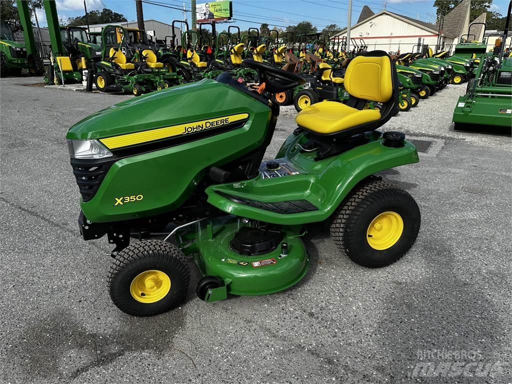John Deere X350 소형 트랙터