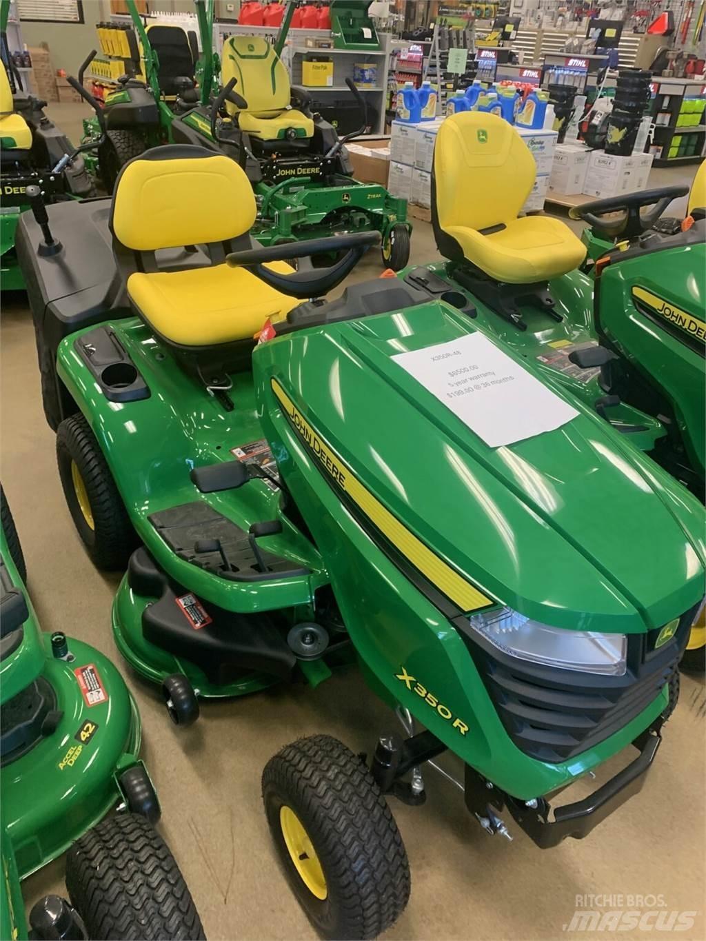 John Deere X350 소형 트랙터
