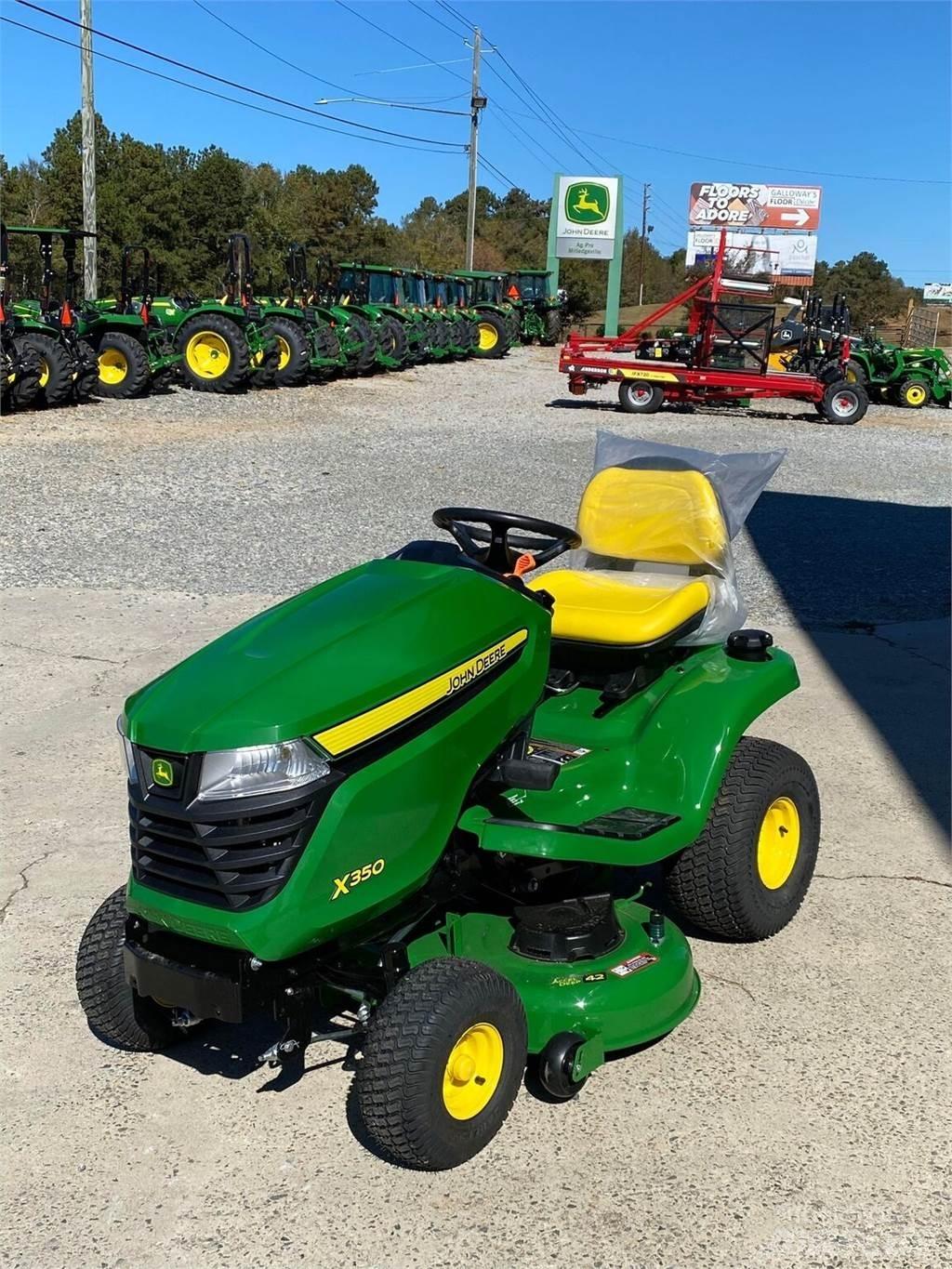 John Deere X350 소형 트랙터