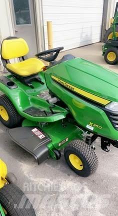 John Deere X350 탑승형 잔디깎기