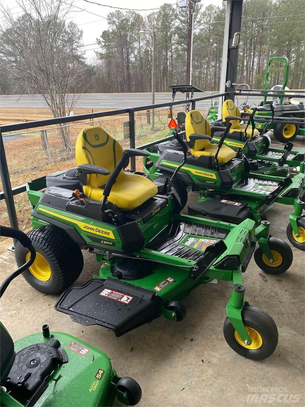 John Deere Z330R 회전식 잔디깎기