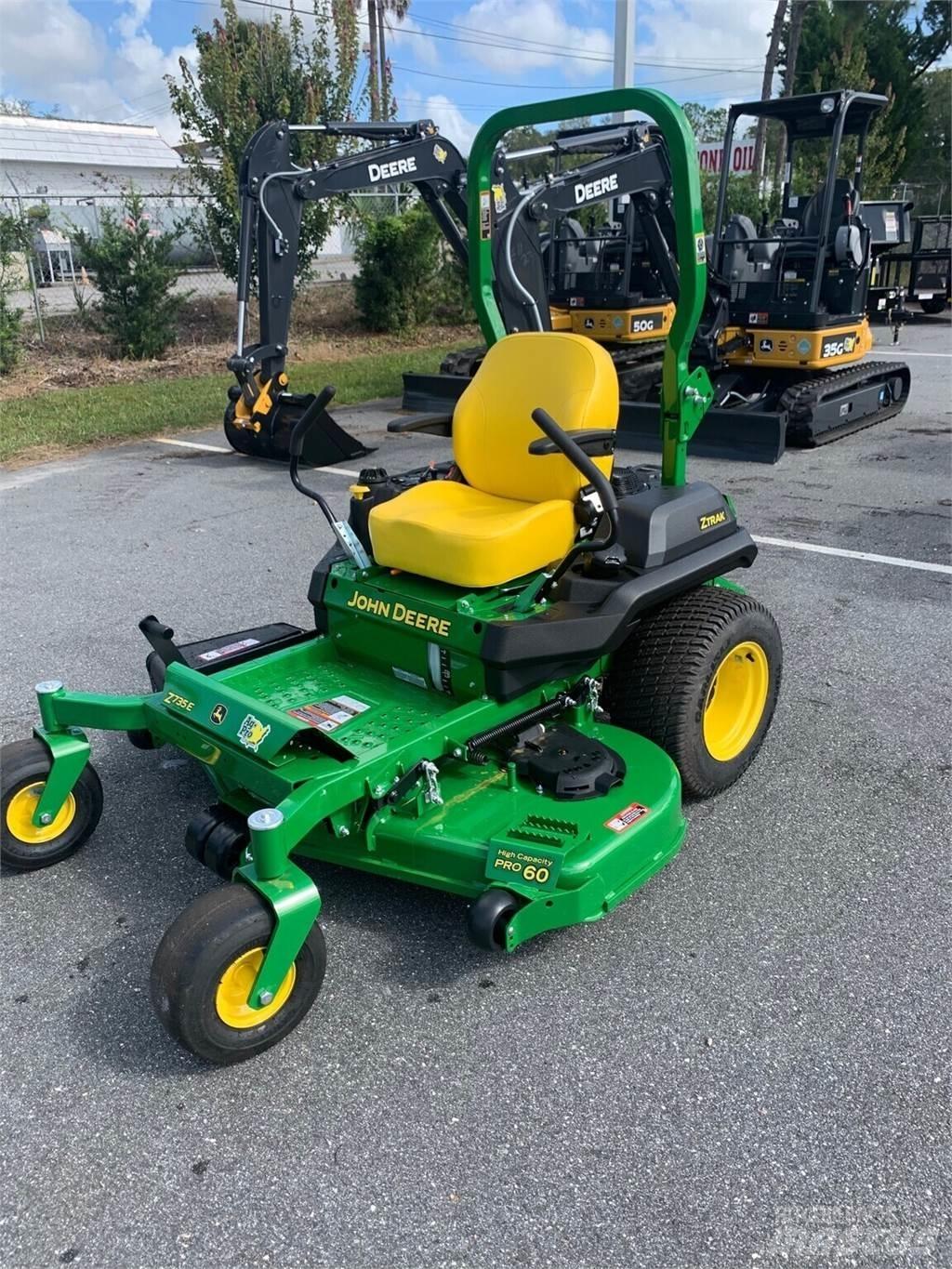 John Deere Z735E 회전식 잔디깎기
