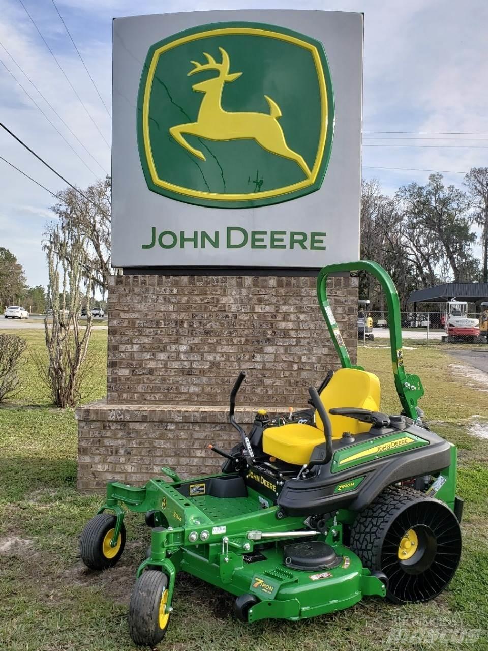 John Deere Z920M 회전식 잔디깎기