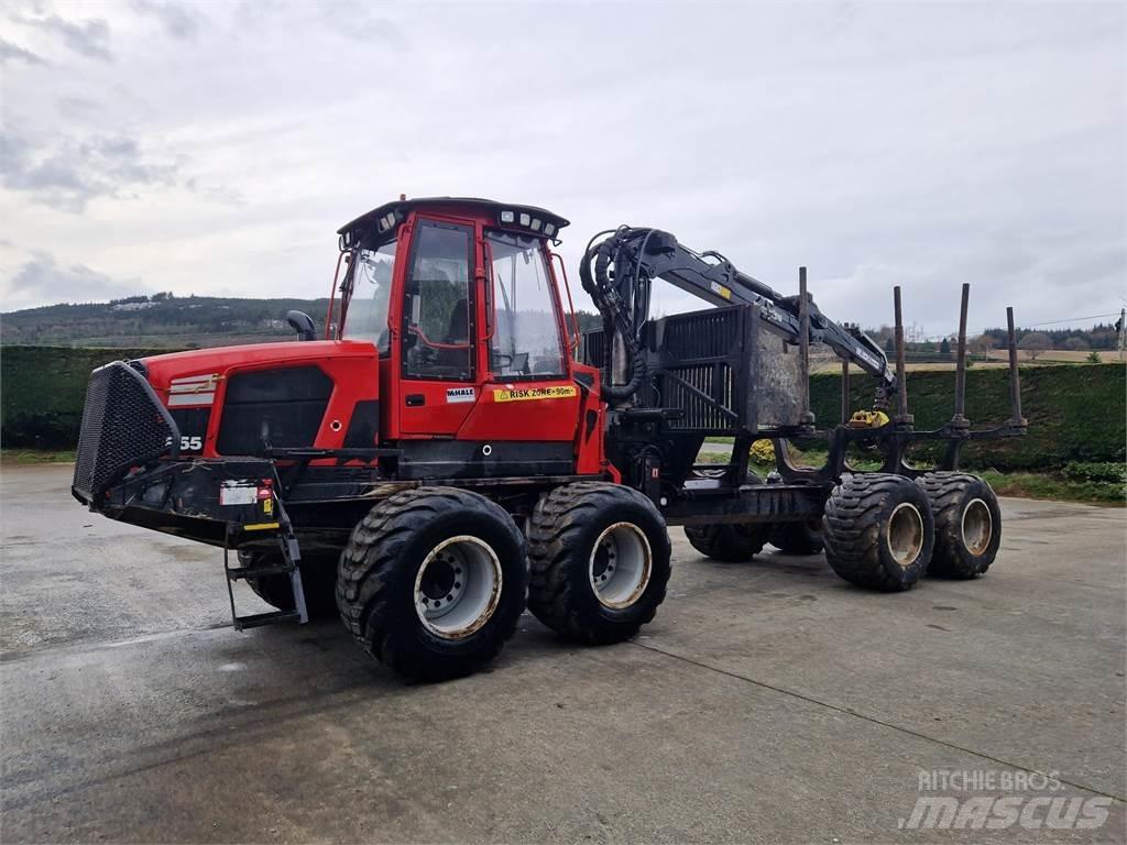 Komatsu 855 원목 포워더
