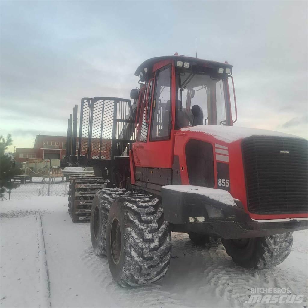 Komatsu 855 원목 포워더