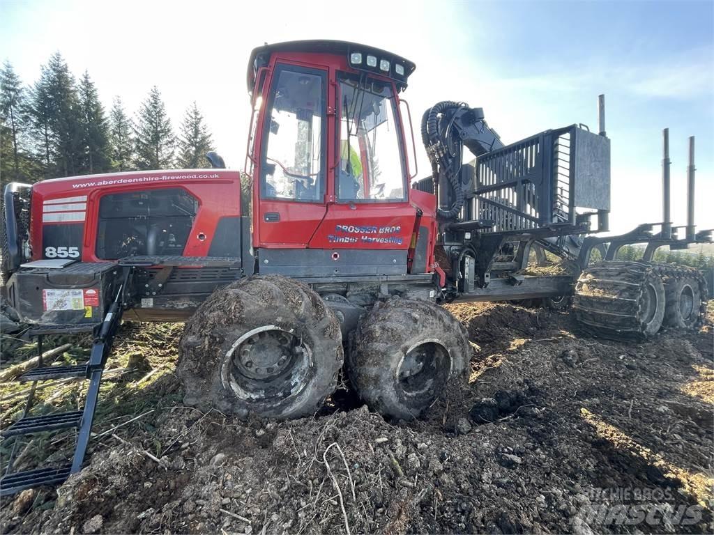 Komatsu 855 원목 포워더