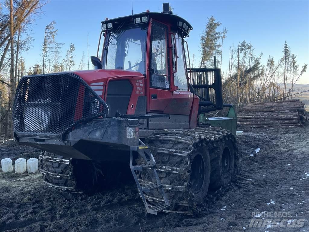Komatsu 875 원목 포워더
