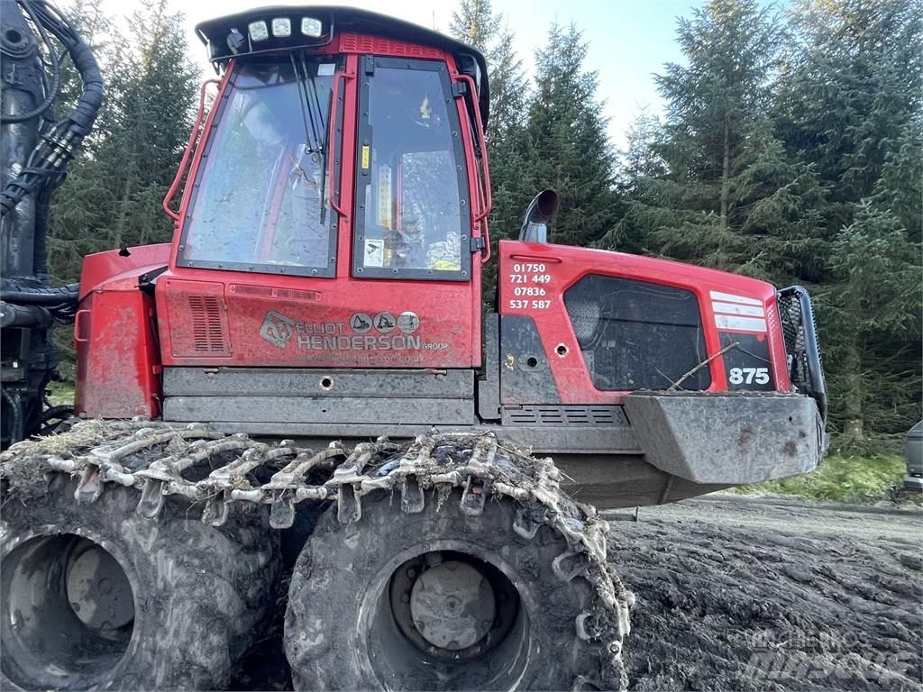 Komatsu 875 원목 포워더