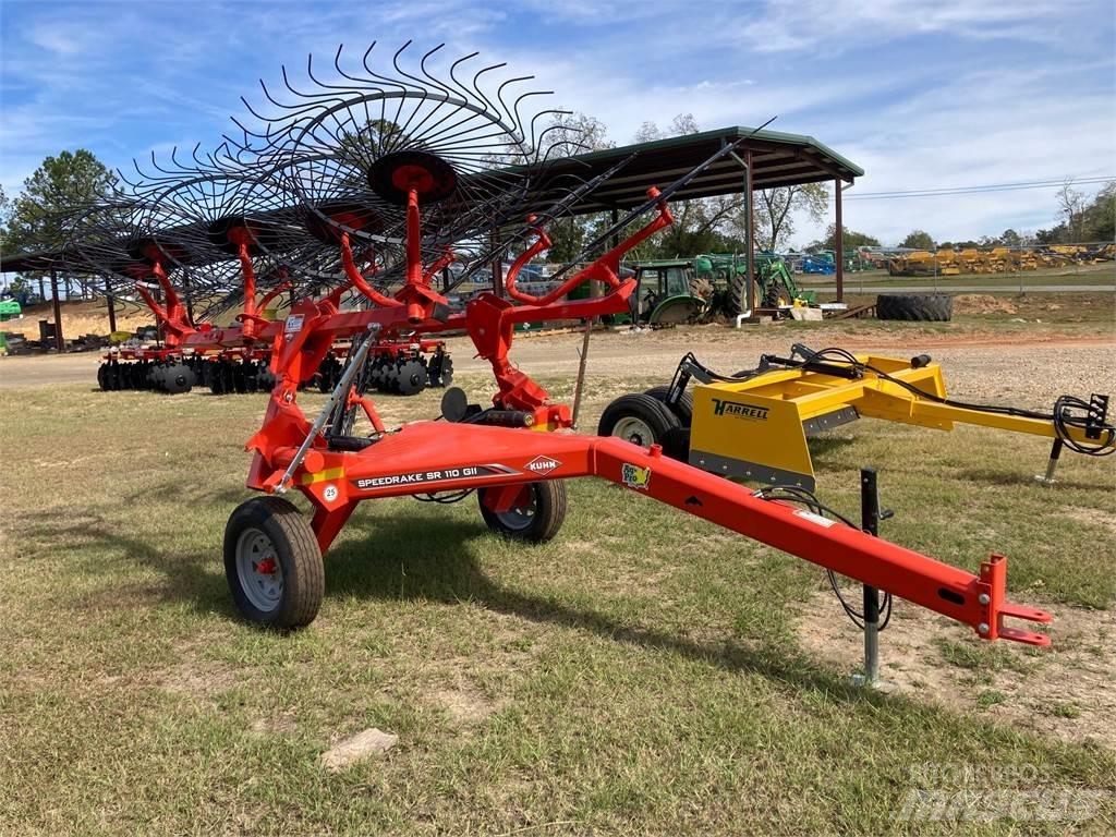 Kuhn SR110 갈퀴 및 테더