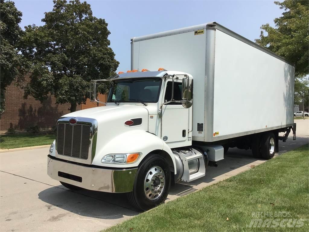 Peterbilt 337 탑차 트럭