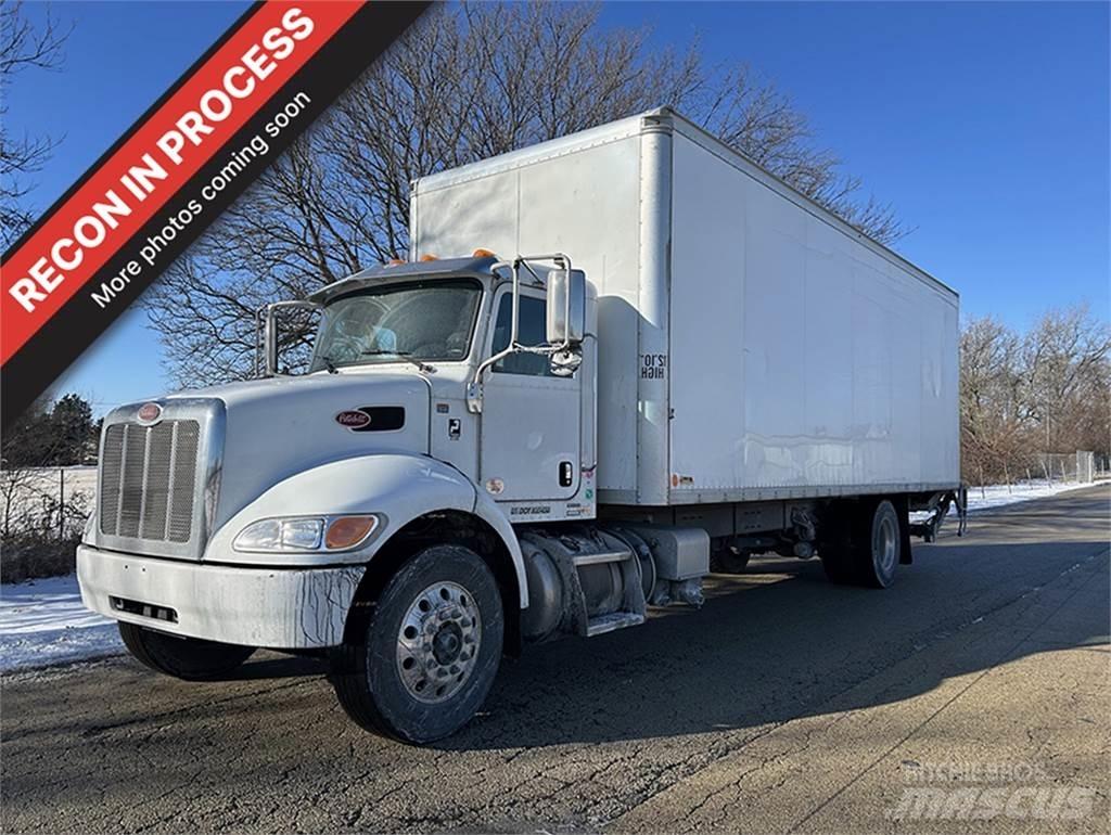 Peterbilt 337 탑차 트럭