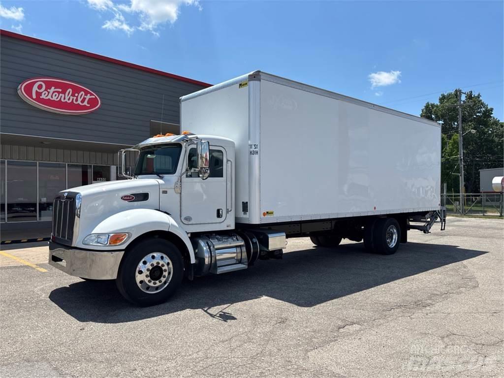 Peterbilt 337 탑차 트럭