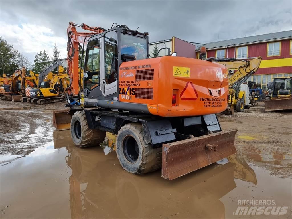 Hitachi ZX140W-3  휠 굴삭기