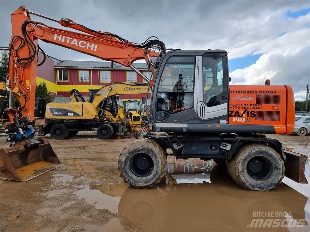 Hitachi ZX140W-3  휠 굴삭기