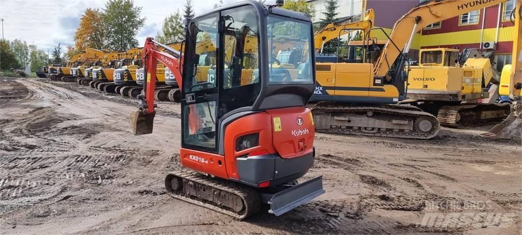 Kubota KX 016-4 소형 굴삭기 7톤 미만