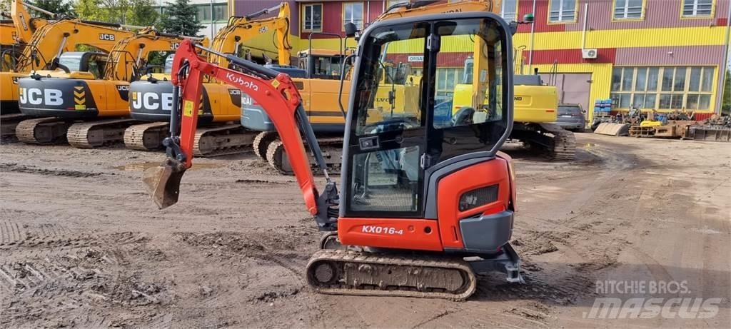 Kubota KX 016-4 소형 굴삭기 7톤 미만