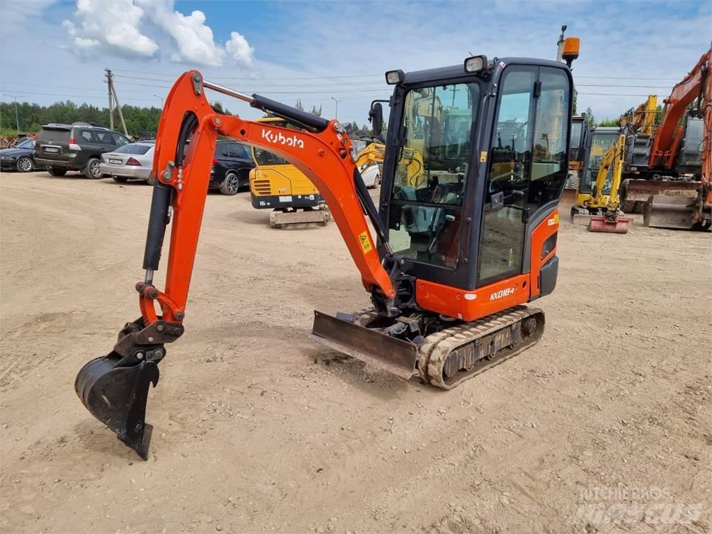 Kubota KX 018-4 소형 굴삭기 7톤 미만