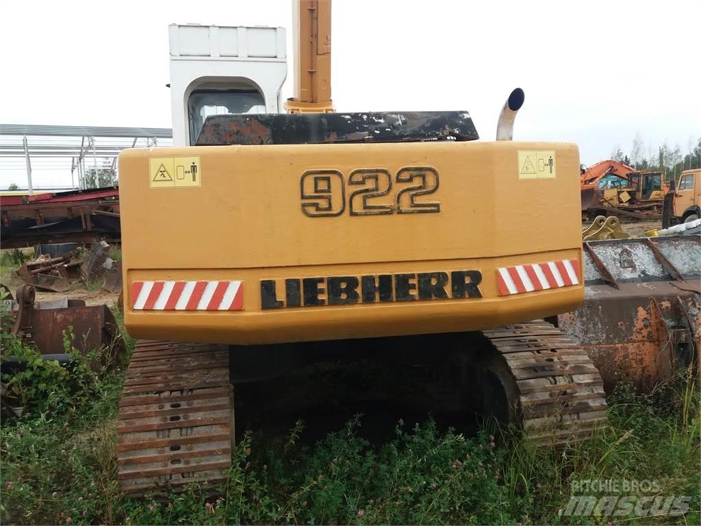 Liebherr 922HDS 대형 굴삭기 29톤 이상