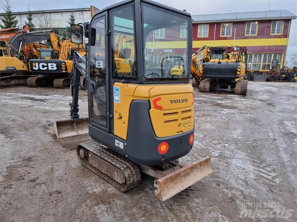 Volvo EC18D 소형 굴삭기 7톤 미만